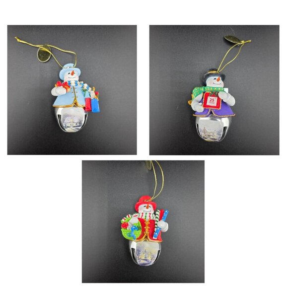 Bradford Exchange Ornament Set 9 3pc New COA - Picture 1 of 16